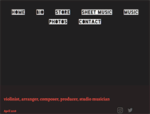 Tablet Screenshot of ericgorfain.com